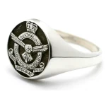 Air Force Sterling Silver Ring Stunning Air Force Solid Sterling Silver Ring order today from the military specialists. Our quality rings are custom-made to order - please choose carefully as changes to or cancellation of your orde Image 0 