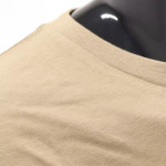  Short Sleeve Undershirt Khaki - 100% Cotton