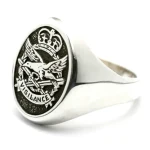 AAAvn Sterling Silver Ring Stunning Australian Aviation Army Corps (AAAvN) Solid Sterling Silver Ring order today from the military specialists. Our quality rings are custom-made to order - please choose carefully as changes to Image 0 