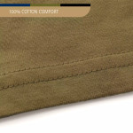  1 RAR Khaki Short Sleeve Undershirt
