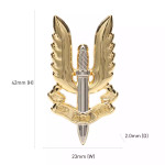 SASR Hat Badge Silver/Gold