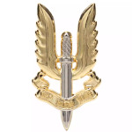  SASR Hat Badge Silver/Gold