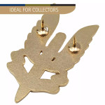  SASR Hat Badge Silver/Gold