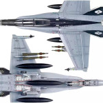  Academy 1/72 F/A 18D Hornet w/Aus Decals