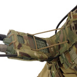  AN/PCR 152 Tilt Pouch - Multicam This AN/PCR 152 Tilt Pouch is feature packed to make life easy. This pouch offers full access to the side connector, volume, PTT and Squelch buttons on your radio. The one-handed tilt mechanism gives