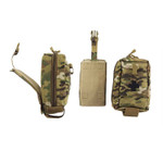  CFA Medic Pouch - Multicam Designed with a tear away patch that is attached by both hook-and-loop fastening and a solid tuck buckle for fast one hand release operation. Work with your tactical med kit next to your casualty inst