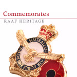  Air Force Poppy Lapel Pin