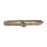 Tasmanian Tiger Stretch Belt Coyote Brown Elastic belt with hook fastening made of aluminium. Elastic webbing; Nickel free aluminium hook closure; Tasmanian Tiger logo on the buckle; Measurements: 125 x 3,2 cmWeight: 80 gFabric: Spandex Webbi Image 0 