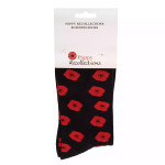  Poppy Recollections Business Socks