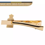  Navy Cuff Link & Tie Bar Set EIIR