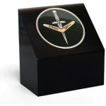 1 CDO REGT Medallion In Block Superb 1st Commando Regiment (1 CDO REGT) 48mm medallion presented in a black acrylic desk block. Order now, the block is presented in a form cut gift box making it perfect for awards, presentations o Image 0 