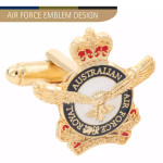  Air Force Cuff Link & Tie Bar Set EIIR