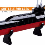 Battle Group Nuclear Submarine 227 Pcs Construction Set