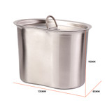  Kidney Cup Stainless Steel