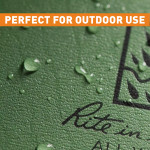  RITR Bound Hard Cover 4.375 x 7.25 Fabrikoid Book - Universal - Green