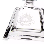  Army Bohemia Crystal 500ml Decanter 7th Pattern