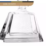  Army Bohemia Crystal 500ml Decanter 7th Pattern