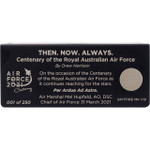  Then. Now. Always. RAAF Centenary Medium Limited Edition Canvas Artwork Limited to 250 copies, this superb, medium-format reproduction of Drew Harrison's modern masterpiece is as impressive as it is historical. Faithfully replicated using the latest scanning and printing