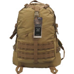  TAS - 1198 Sahara Hydro Day Pack - 35L - Khaki 1198 SAHARA 35L HYDRO DAY PACK As used in the QLD floods and New Zealand earthquake as a support bag.Heavy duty breathable mesh harness andshoulder straps with sternum strapHeavy duty 900D 2 coats PU
