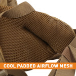  TAS Guide 45L 2/3 Day Recon Heavy Duty Backpack -Khaki