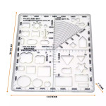  Vui-Tui Map Marking Protractor