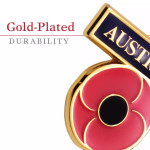 Australia Bar with Poppy Badge