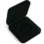 Presentation Box 40mm Medallion Beautifully display your medallions with this leatherette presentation box. A wonderful way to present medallions for awards, gifting, or in a collection, this box is designed to fit 40mm medallions. Image 0 