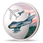 Air Force 100 Limited Edition Medallion - CAC Sabre The stunning Air Force 100 Limited Edition Medallion - CAC Sabre. A striking part of the collection and a perfect way to commemorate the Air Force Centenary. Limited to only 500. The CA-27 Sabre was a