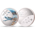  Air Force 100 Limited Edition Medallion - P-51D Mustang The sensational Air Force 100 Limited Edition Medallion - P-51D Mustang. A stunning part of the collection and a perfect way to commemorate the Air Force Centenary. Limited to only 500. Produced in Au
