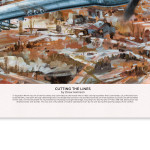  P-51D Mustang Limited Edition Print by Drew Harrison 600 x 450 Limited to 250 copies, this superb reproduction of Drew Harrison's Cutting the Lines is a stunning artwork depicting P-51D Mustangs on operation with 77 Squadron during the early stages of the Korean