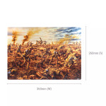  The Battle of Lone Pine Aluminium Print
