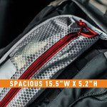  Vertx-2 Pack Overflow Large Mesh Pouch- Smoke Grey Ideal for Larger Medical