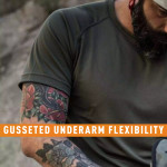  Vertx-Full Guard Performance Short Sleeve Shirt - Ranger Green