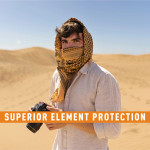  Contact Gear Australia-Shemagh-Sand/Black