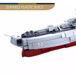 Model Bricks Destroyer Scale 1:450 578 Pcs