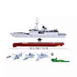  Model Bricks Frigate 054A Scale 1:450 457 Pcs