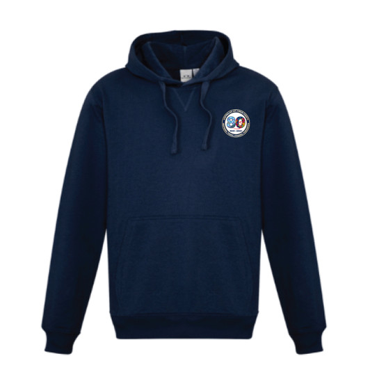 AAFC 80th Hoodie-Men Best in class, modern pullover hoodie, with traditional front kangaroo pocket and drawstring. Knitted ribbed band on hem and cuffs. Durable 65% polyester combined with 35% Cotton Fleece for long-wear AAFC 80th Hoodie-Men Best in class, modern pullover hoodie, with traditional front kangaroo pocket and drawstring. Knitted ribbed band on hem and cuffs. Durable 65% polyester combined with 35% Cotton Fleece for long-wear