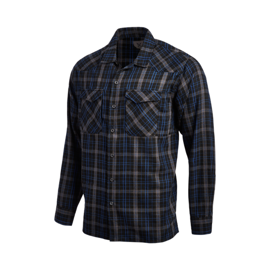Vertx-Canyon Valley Flannel Ls Shirt-River Shade Plaid