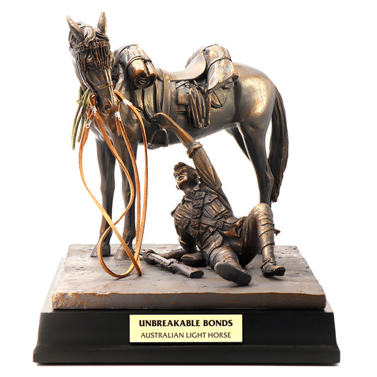 Unbreakable Bonds Australian Light Horse Limited Edition Figurine