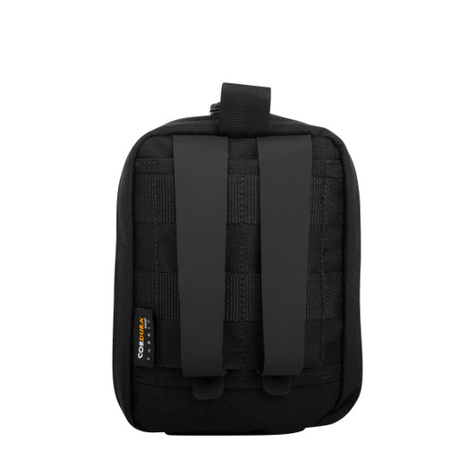 Tasmanian Tiger-Tac Pouch Medic Black The Tasmanian Tiger TT Tac Pouch is a compact First-aid bag for your medical supplies. Knotted zipper on the zipper closure for secure grip even with gloves Main compartment with mesh pockets Main com
