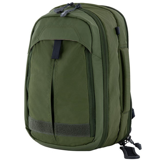 Vertx-Transit Sling 2.0-Canopy Green Compact, Comfortable and Quick Access to Your EDC When youâ€™re on the go and canâ€™t be burdened by a full-size back pack but still need to bring the goods, this medium volume sling bag is