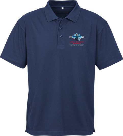 Nashos Polo Shirt Navy A special Nashos Polo Shirt in Navy, buy now from ##Tag1##. A superb official Nashos Polo with the National Servicemen's Association of Australia insignia richly embroidered on the left breast. Quick- Nashos Polo Shirt Navy A special Nashos Polo Shirt in Navy, buy now from ##Tag1##. A superb official Nashos Polo with the National Servicemen's Association of Australia insignia richly embroidered on the left breast. Quick-