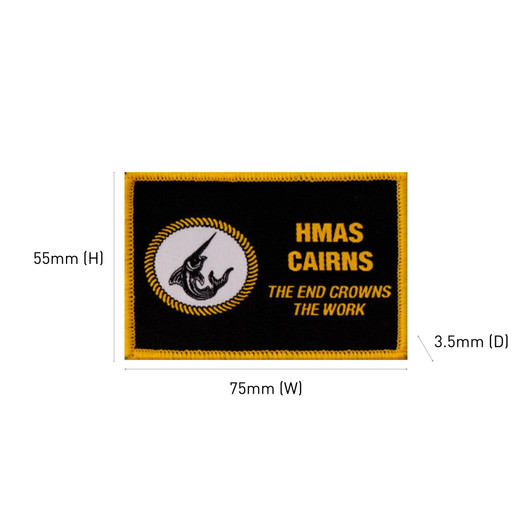 HMAS Cairns MMPU Patch
