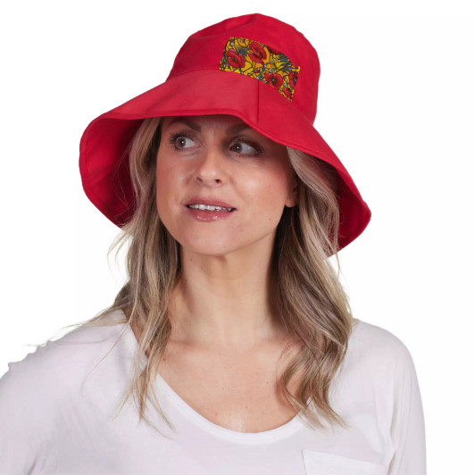 Poppy Mpressions Brothers In Arms Beach Hat