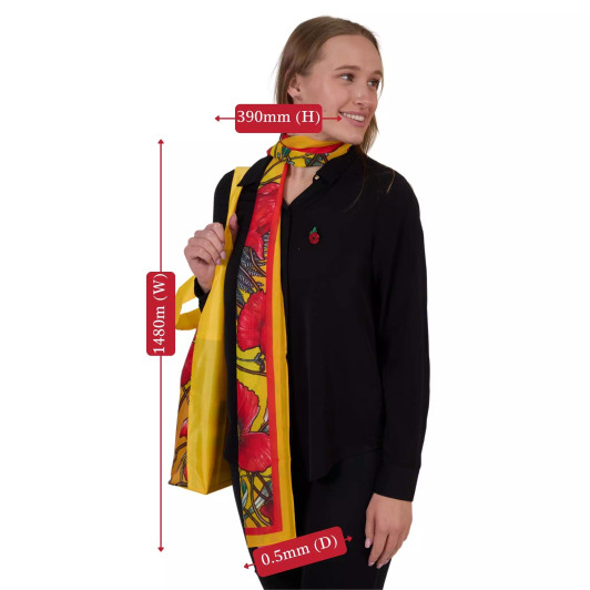 Poppy Mpressions Brothers In Arms Scarf