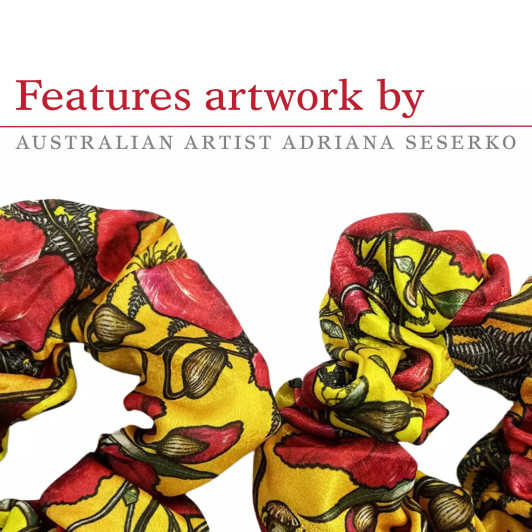 Poppy Mpressions Brothers In Arms Hair Scrunchie