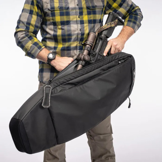 Vertx-VTAC Rifle Scabbard Large Gear, On-the-Go The VTAC® Rifle Scabbard makes traveling with large gear simple and discreet. The scabbard is fully lined with VELCRO®, so it can be kitted to suit any mission using your favor