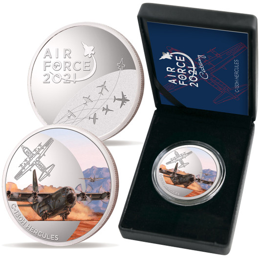 Air Force 100 Limited Edition Medallion - C-130 Hercules