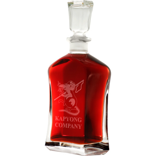 Kapyong Company Italian Glass Decanter