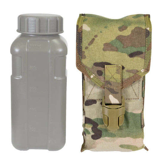 Sord 1L Square Bottle Pouch Multicam
